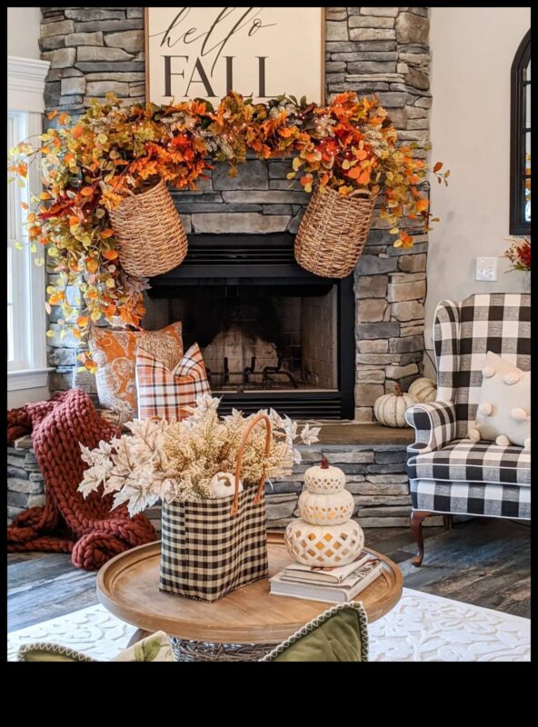 Mājīgas rudens dekoru idejas siltai mājai