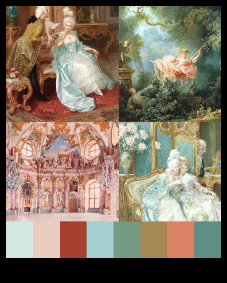 Harmoniskās nokrāsas: rokoko mākslinieciskās jaunrades dinamiskās krāsas