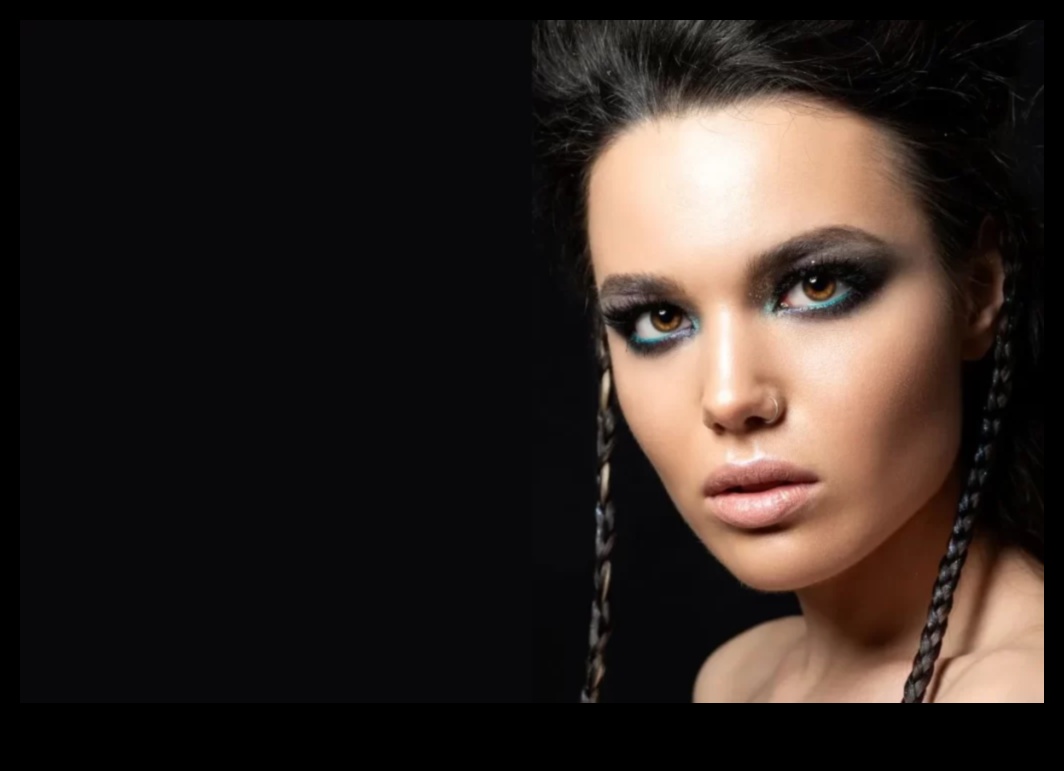 Drosmīgs un bezbailīgs: dramatisku acu valdzinājums krāšņā grimā