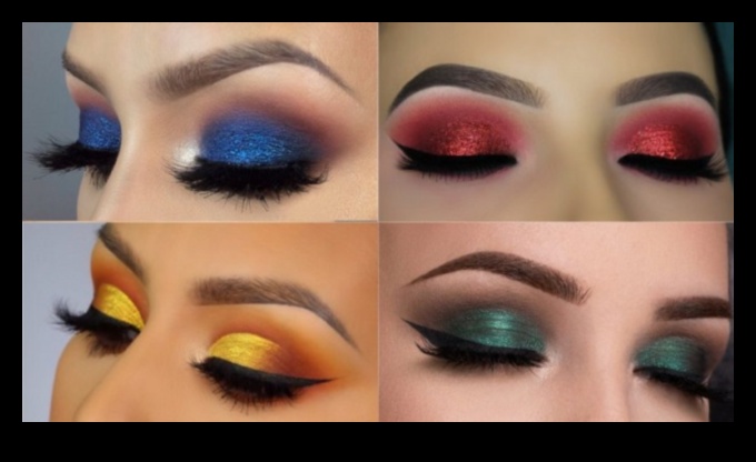 Drosmīgs un bezbailīgs: dramatisku acu valdzinājums krāšņā grimā