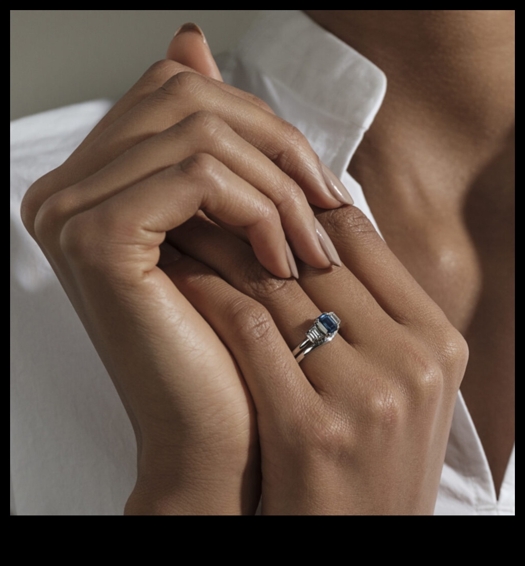 Mirdzošas saites: savienojiet savu stilu ar mūsu gredzenu spīdumu