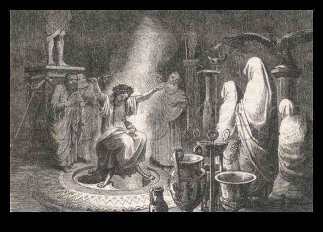 Olimpiskie orākuli: zīlēšana Senās Grieķijas mākslā