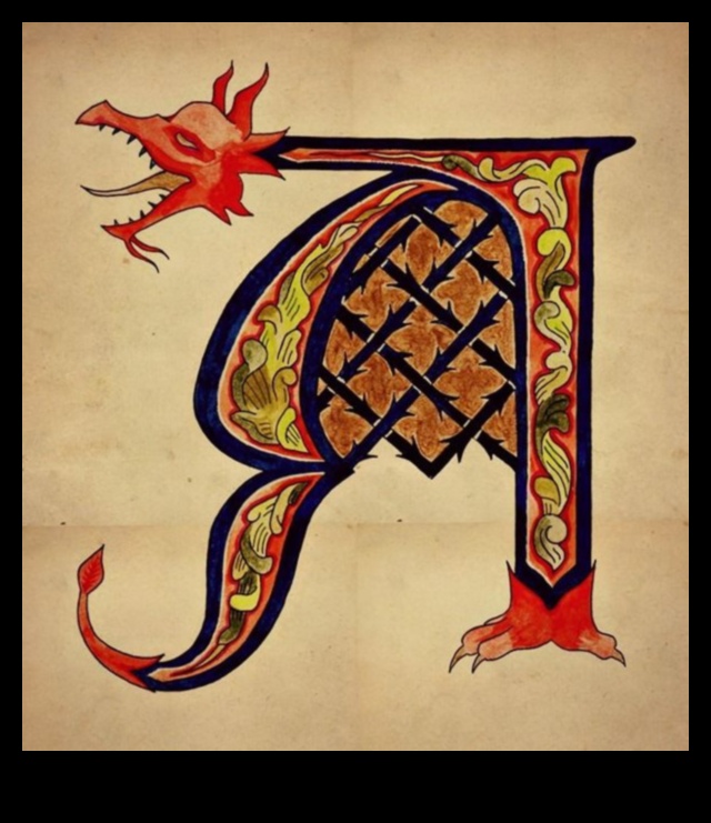 Izgaismoti iniciāļi: skripts un māksla gotiskajos rokrakstos