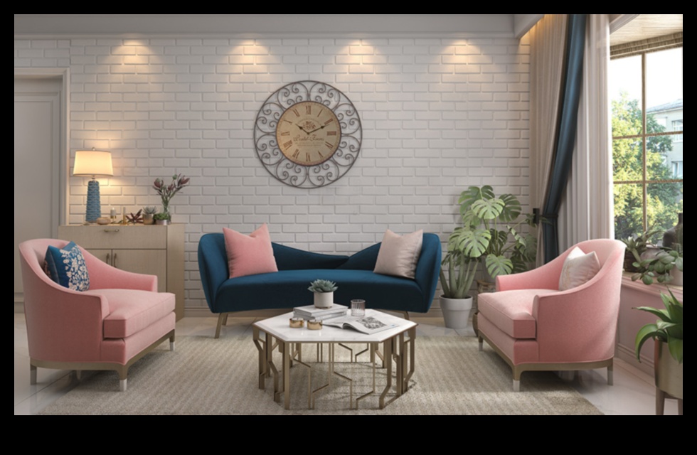 Kā panākt līdzsvaru un simetriju dekorēšanas koncepcijās