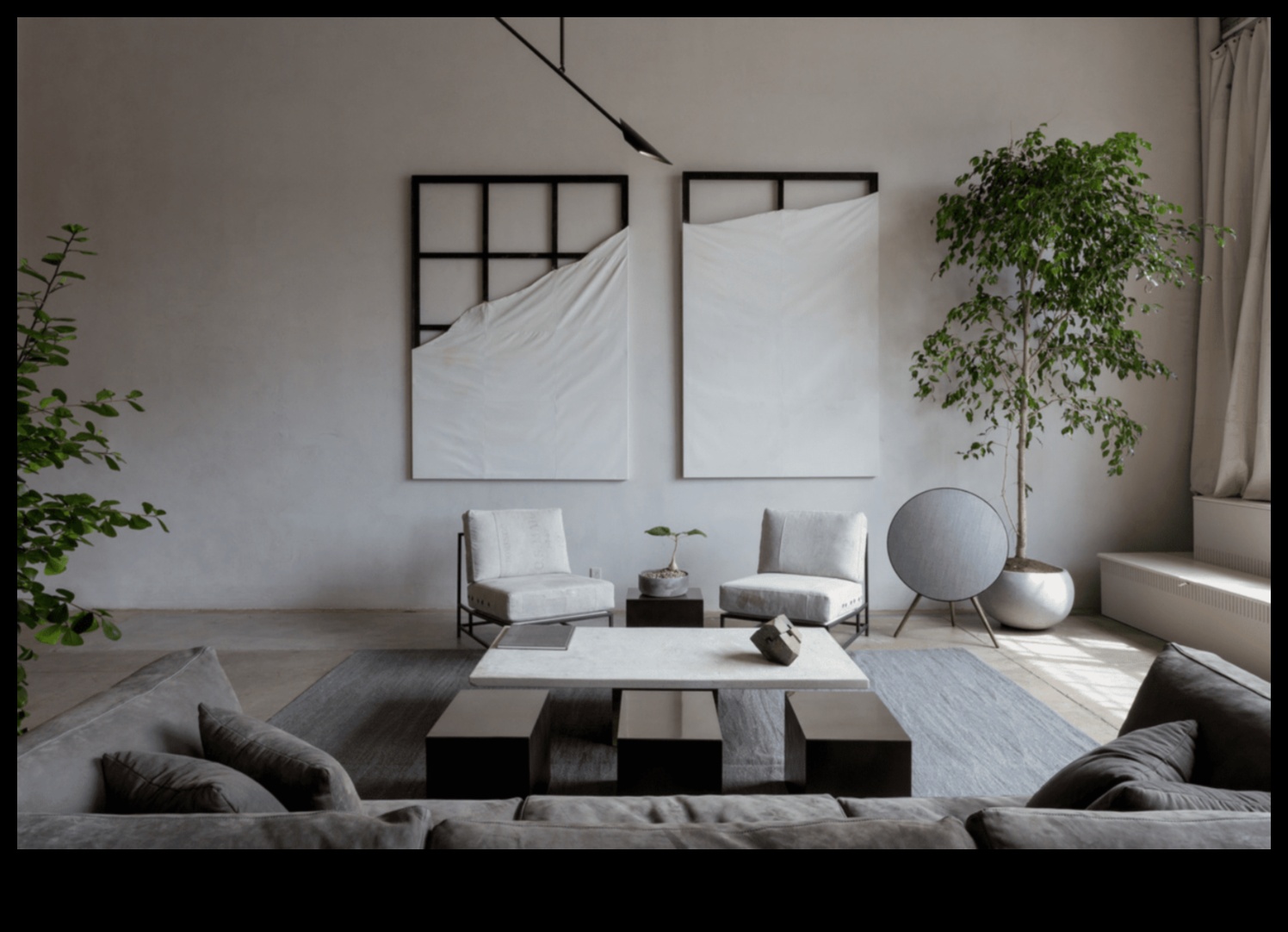 Kā nelielā viesistabā ieviest industriālo šiks dekoru?