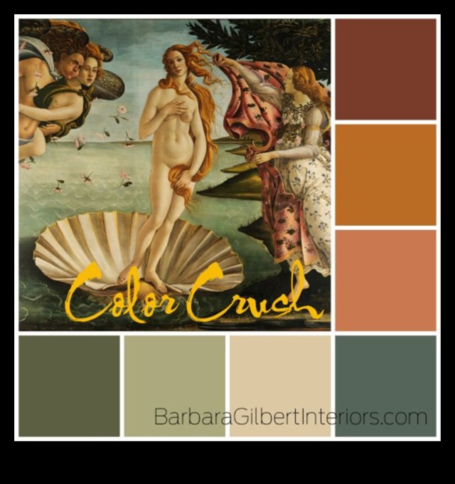 Renesanses palete: māksliniecisko jauninājumu dinamiskas krāsas