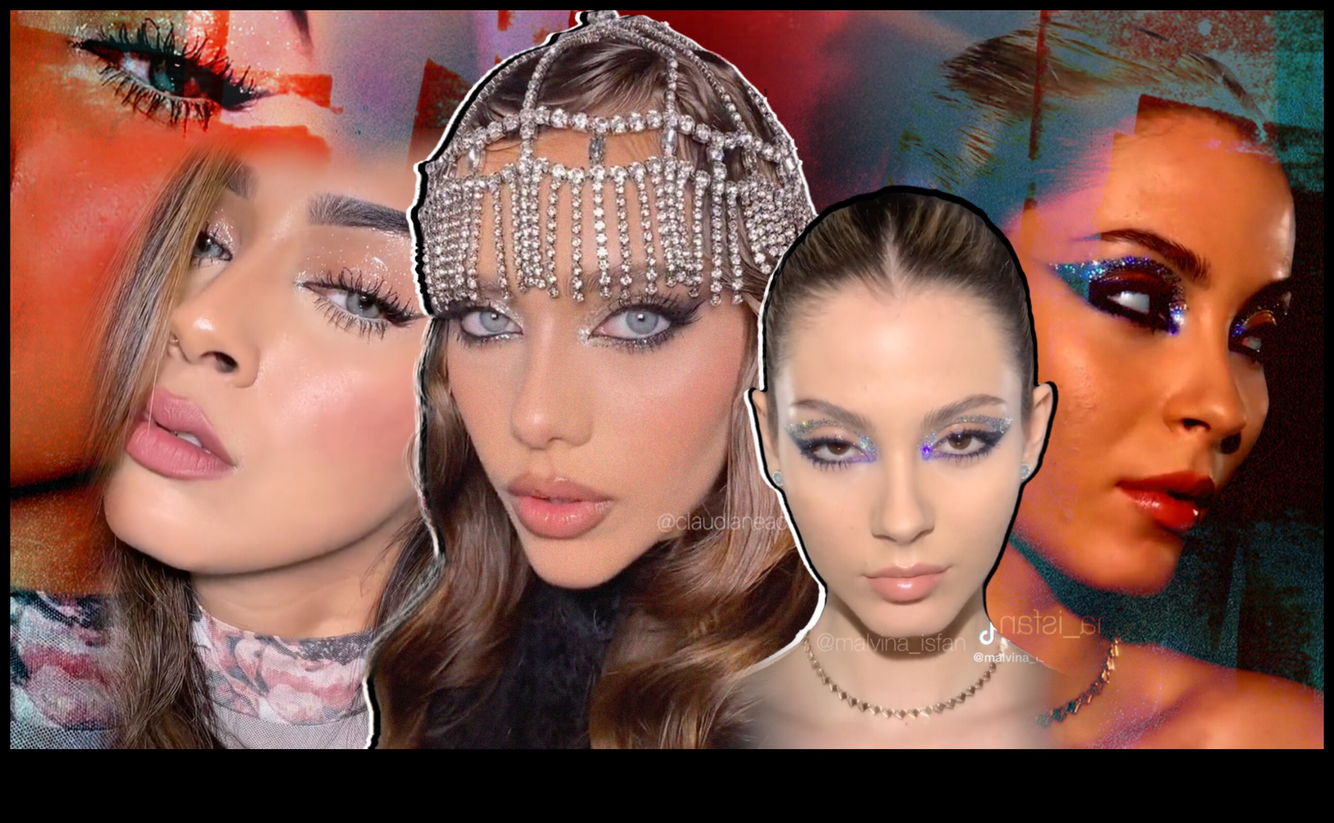 Glam un mirdzums: dzirksti un spīdums ballīšu grima stilos