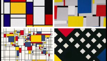De Stijl Harmony: Modernās mākslas ģeometriskā izpēte