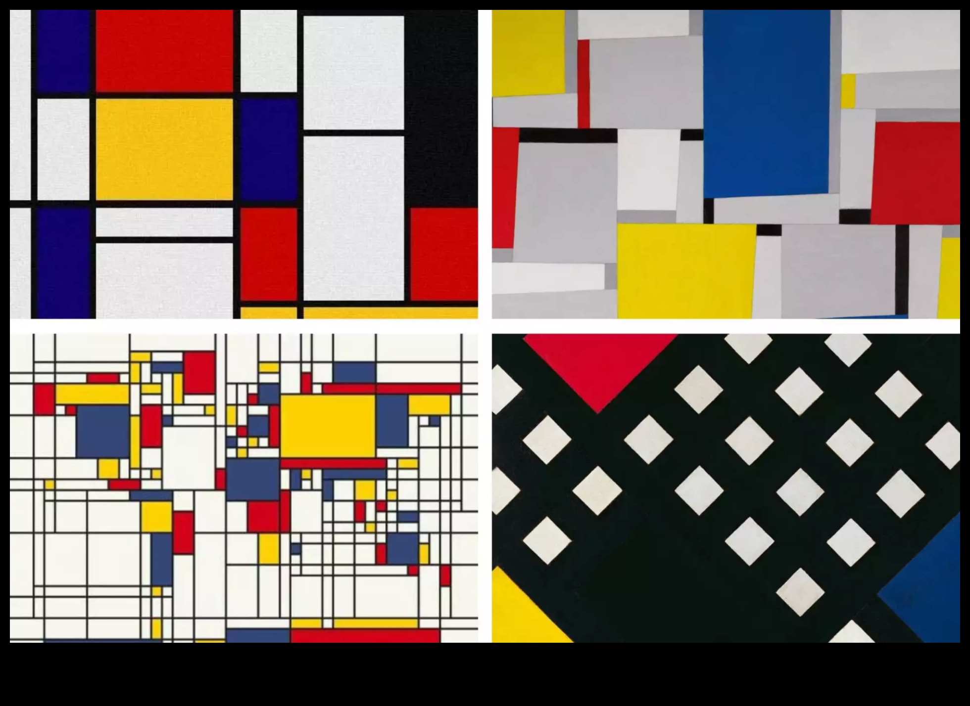 De Stijl Harmony: Modernās mākslas ģeometriskā izpēte