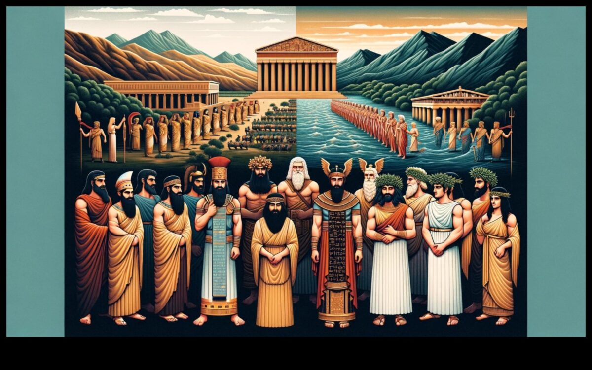 Dievišķā drāma: Mezopotāmijas dievi un dievietes mākslā