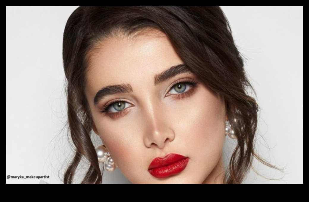 Drosmīgas lūpas, drosmīgas izvēles iespējas: pievilcīgas krāsas vakara grimā