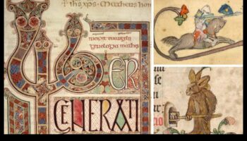 Izgaismoti iniciāļi: skripts un māksla gotiskajos rokrakstos