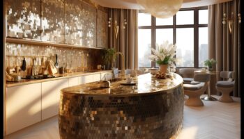 Krāšņs zelts: pārklājums mirdzošā krāšņumā