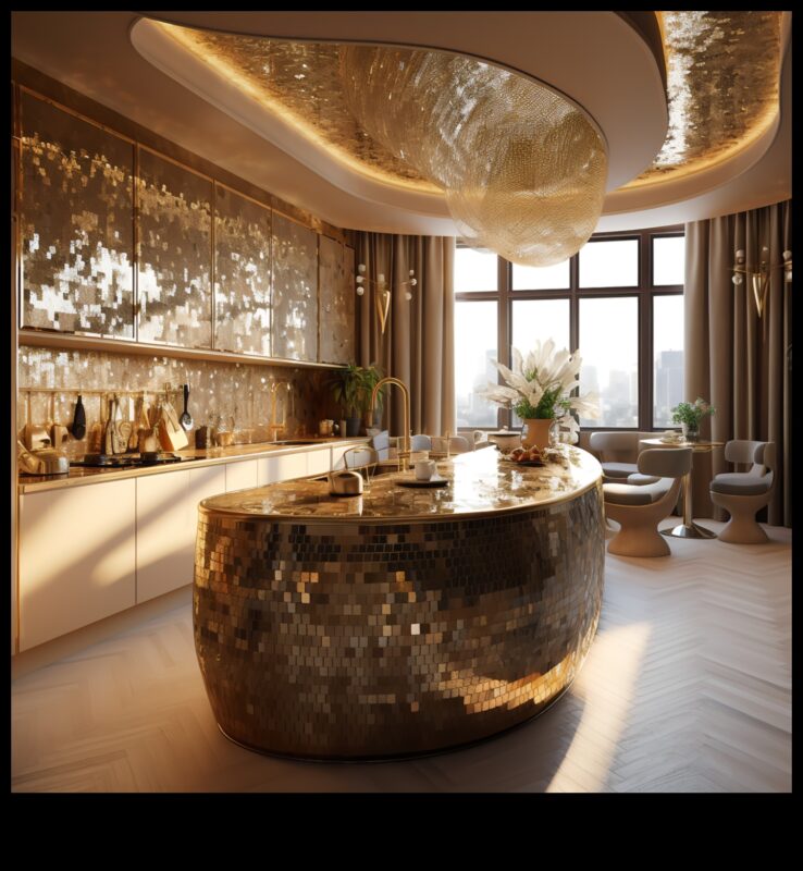 Krāšņs zelts: pārklājums mirdzošā krāšņumā