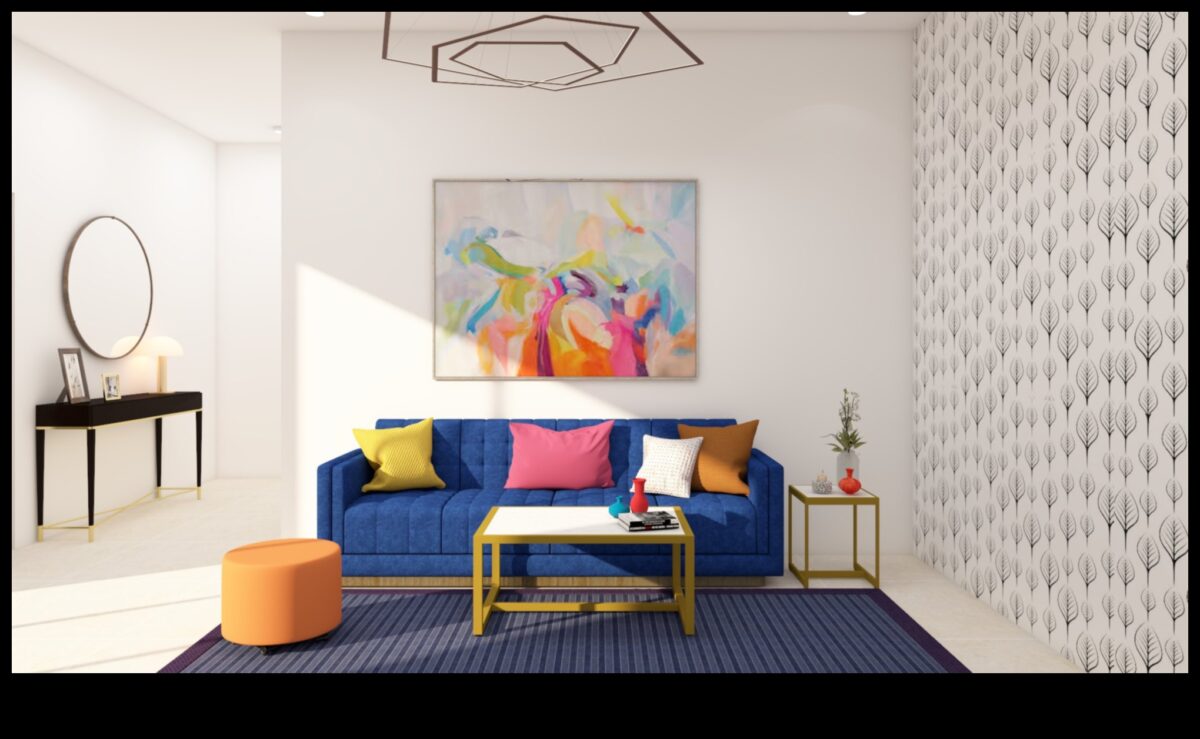 Papildus krāsošanai: alternatīvi veidi, kā pievienot krāsu jūsu mājas interjeram