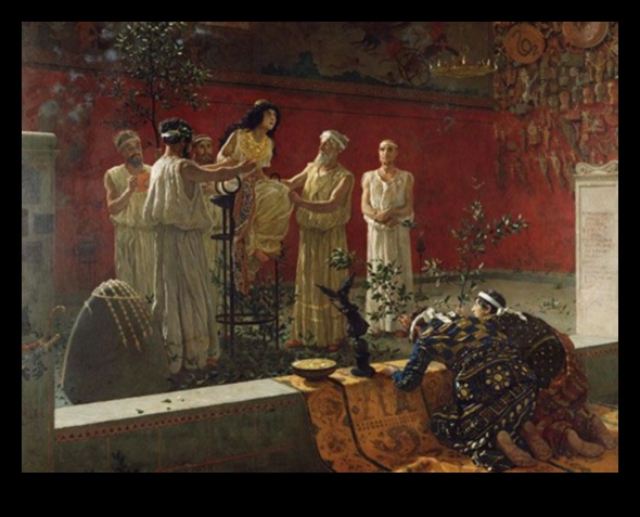 Olimpiskie orākuli: zīlēšana Senās Grieķijas mākslā