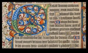 Skripts un ritinājums: kaligrāfijas māksla viduslaiku manuskriptos